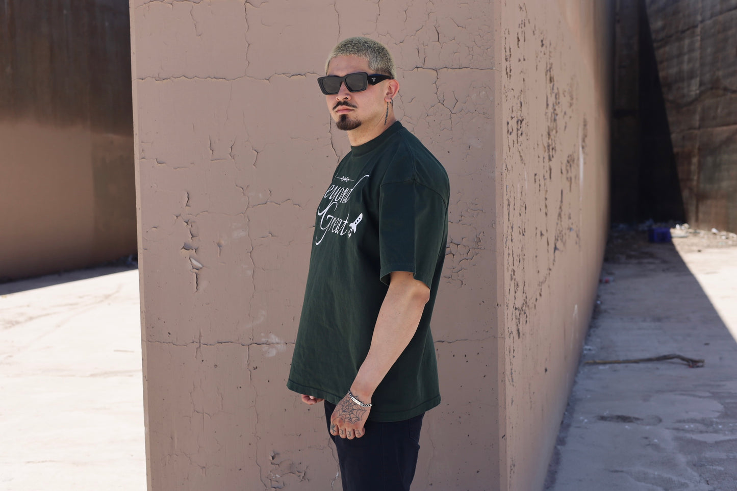 Beyond Great Oversized Tee - Olive