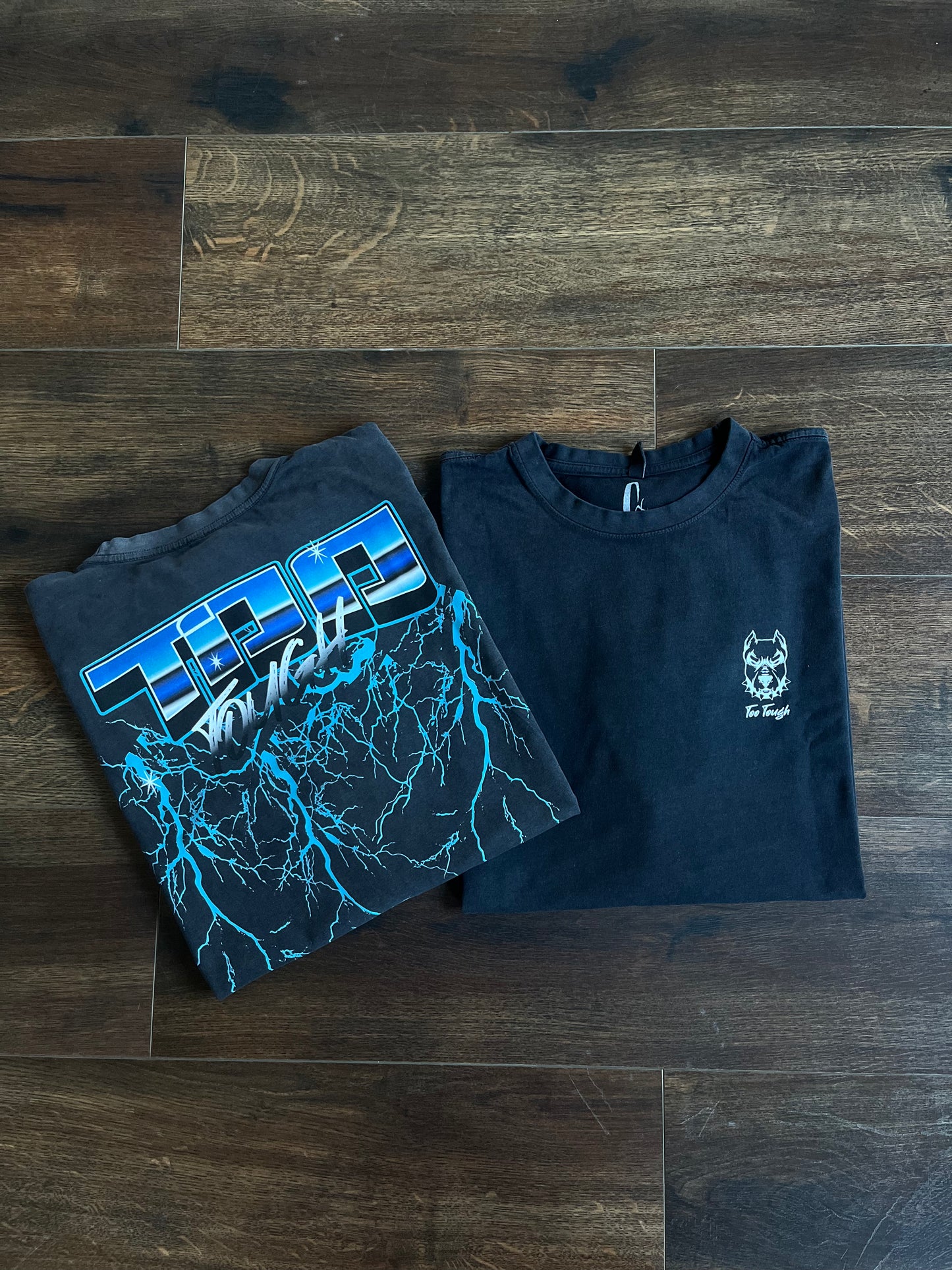 Too Tough Impolite Tee - Vintage Black
