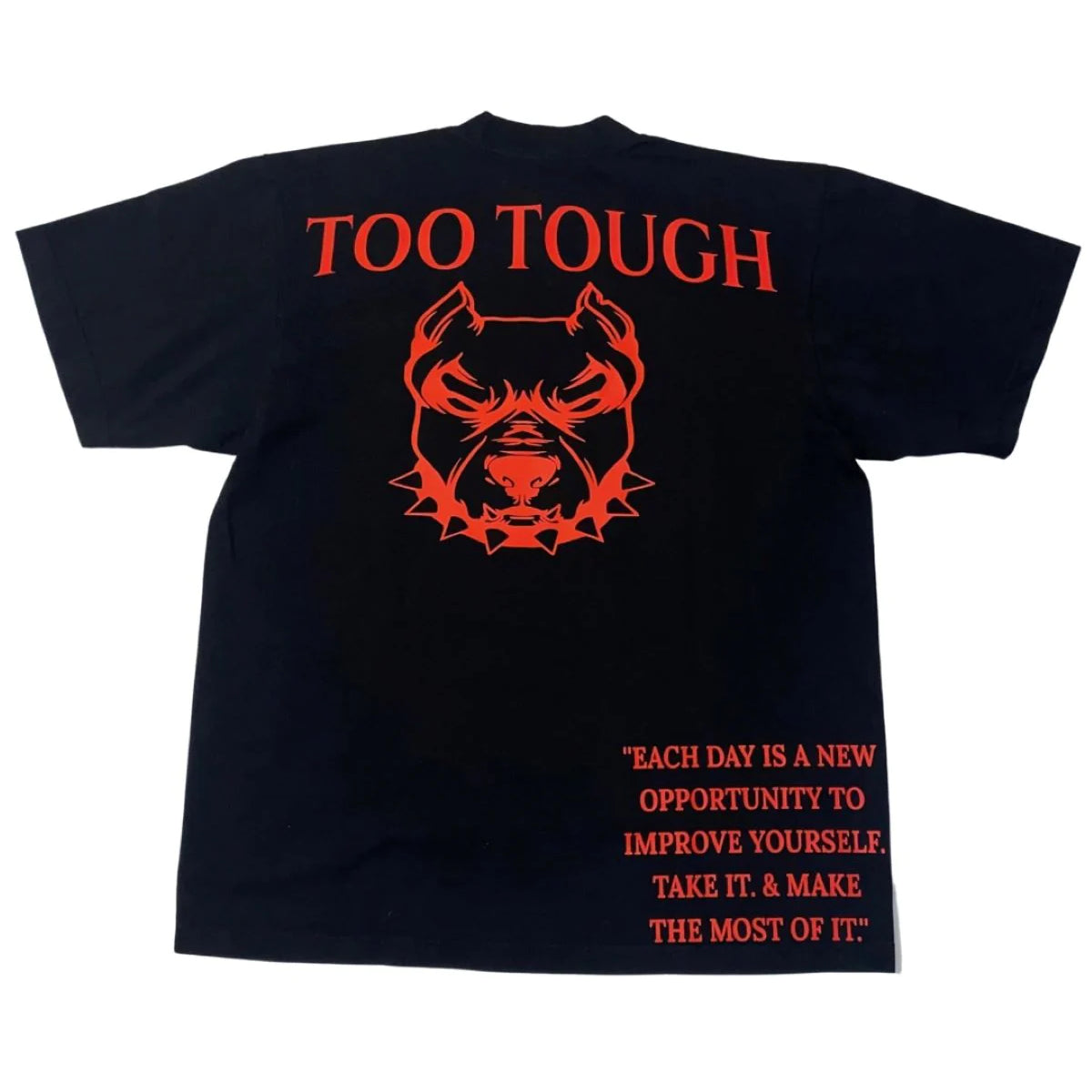 Too Tough Oversized Tee - Black