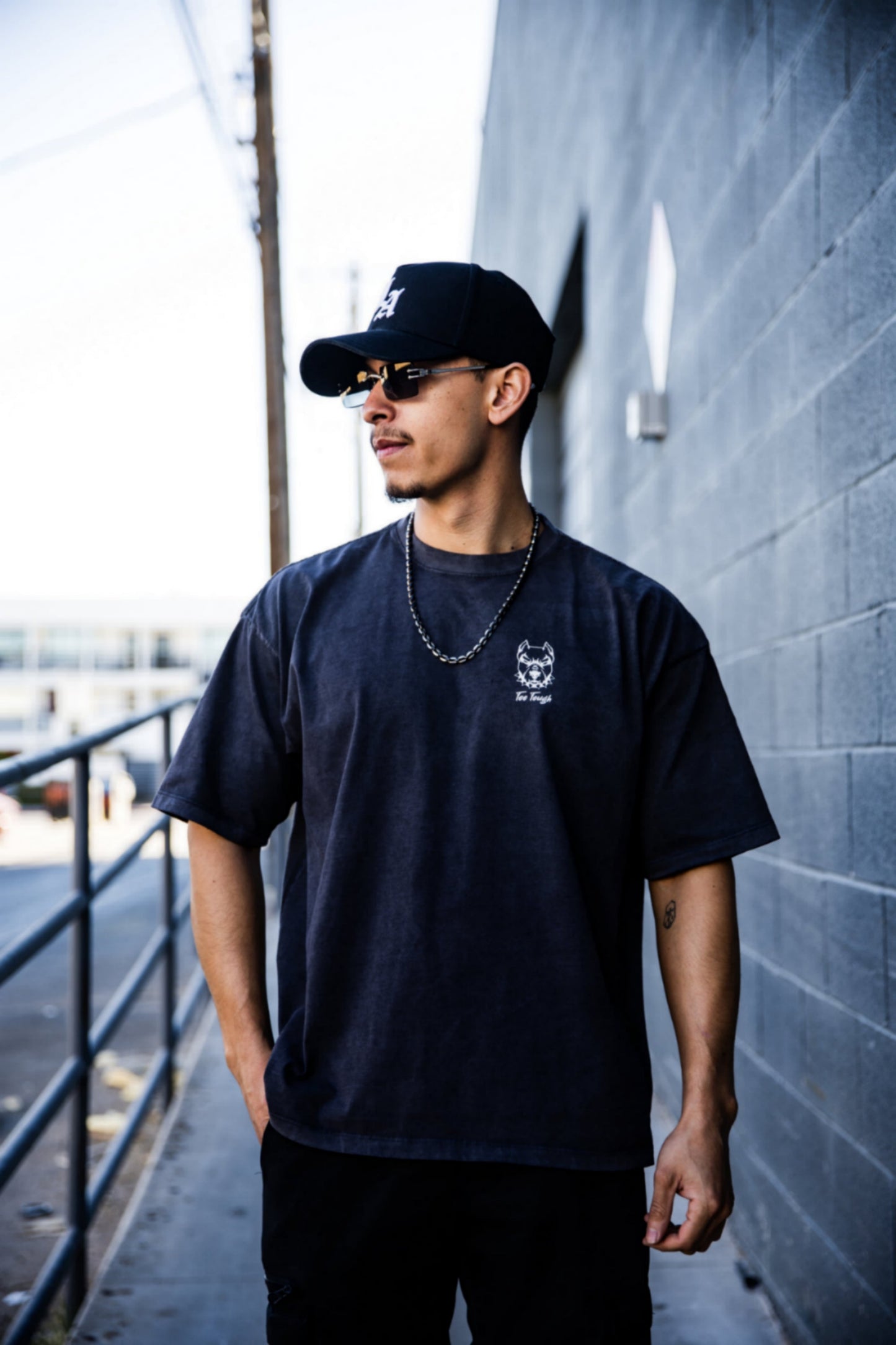 Too Tough Impolite Tee - Vintage Black
